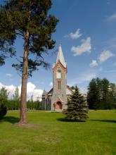 Kiteen kirkko, ulkokuva