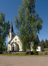 Liljendalin kirkko, ulkokuva