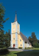 Muhoksen kirkko, ulkokuva