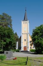 Muhoksen kirkko, ulkokuva