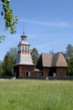 Petäjäveden vanha kirkko, ulkokuva