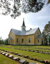Petäjäveden kirkko, ulkokuva