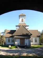 Siikajoen kirkko, ulkokuva, Siikasalo