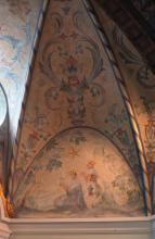 Siilinjärven kirkko, kattomaalaus