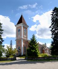 Toholammin kirkko, ulkokuva