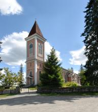 Toholammin kirkko, ulkokuva