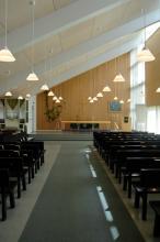 Toholammin kirkko, sisäkuva
