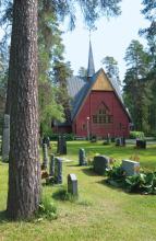 Virtain kirkko, ulkokuva